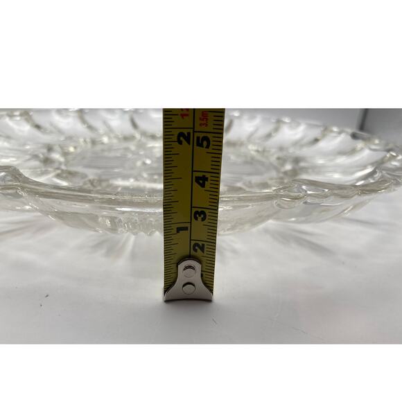 Beautiful VTG Deviled Egg Appetizer Glass Platter (Federal Glass Georgetown?) - Picture 6 of 6